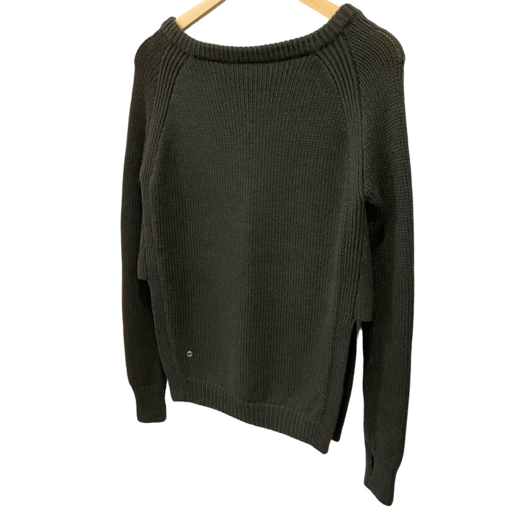 Lululemon Yin To You Crewneck Sweater Wool Dark Wren Lulu Casual Yoga - Picture 6 of 16